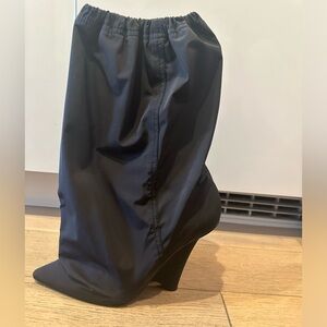 Yeezy Season 8 Black Onyx Track Pant Ankle Boot Size 39